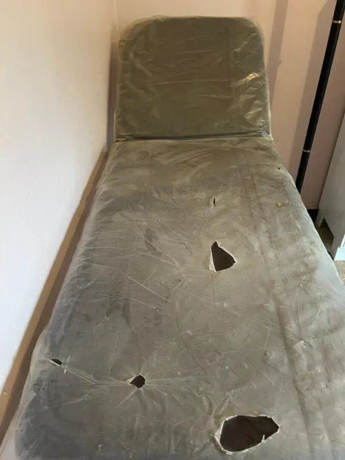   Table de consultation rembourrée pliable