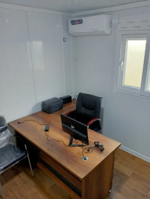 cabine en bois Administratif préfabriquée 