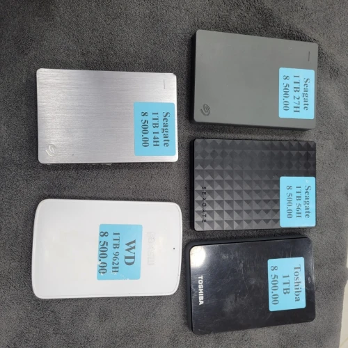 Disk Dur Externe HDD 2TB/1TB/500GB Seagate / Toshiba / WD