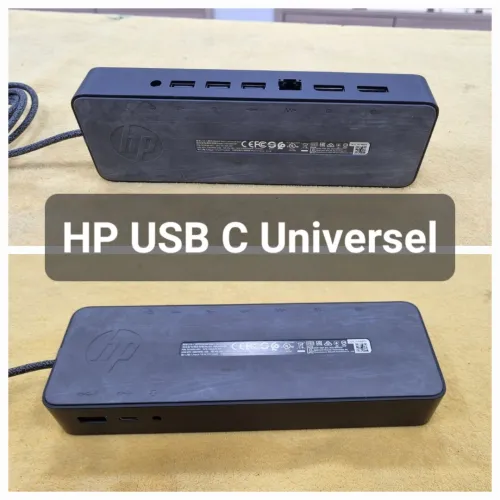 Hub Dock Station USB C Original HP Dell Lenovo Asus Microsoft
