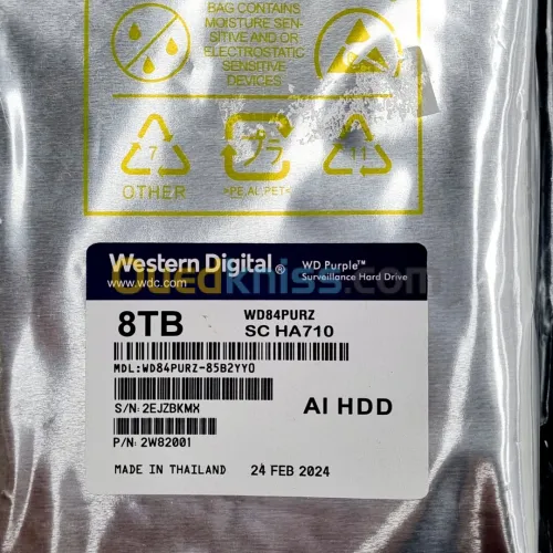 Disque Dur WD Purple 8TB