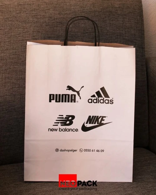 Sac shopping kraft (emballage)