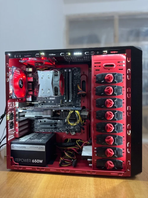 PC DE BUREAU + 2 Ecran