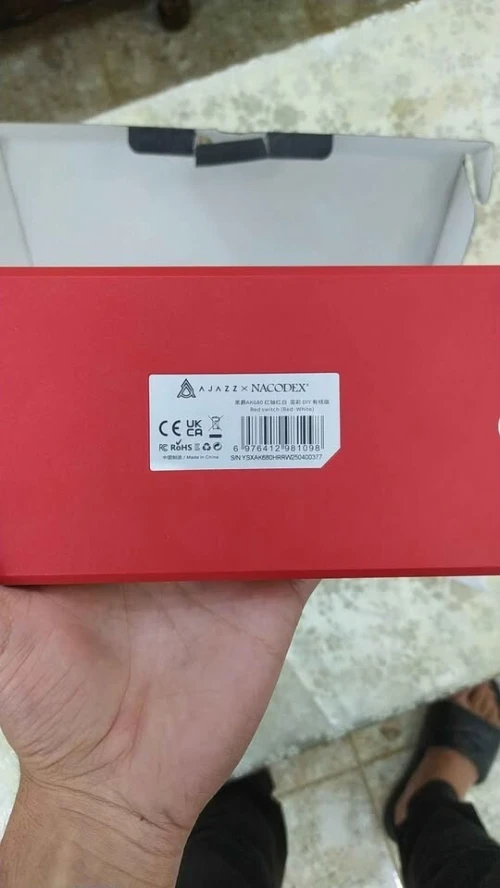 AJAZZ AK680 mecanical red switch 