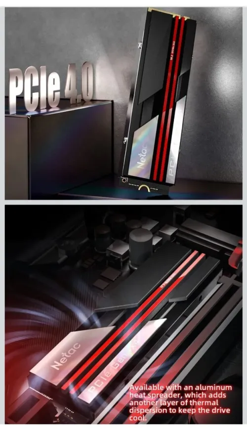 Nvme 7000 netac +heatsink