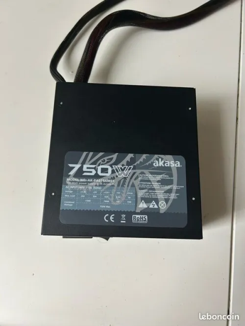 Alimentation modulaire 750w Akasa Venom Power