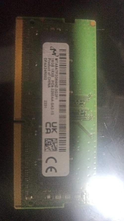 Ram crucial ddr4 16gb 3200 mhz
