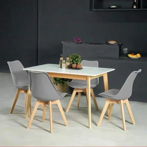 Table Salle a manger 04 et 06 chaise scandinave