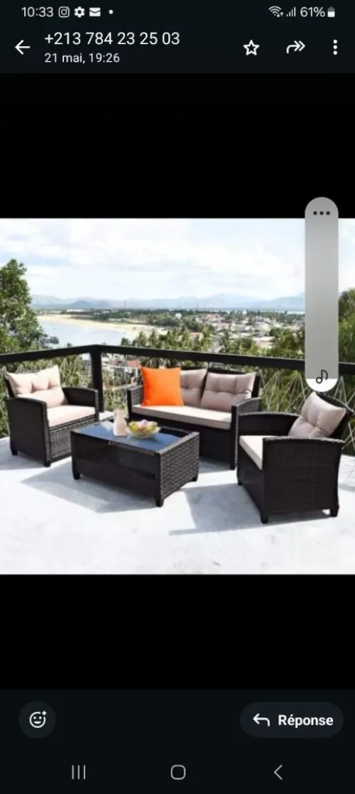 Salon de jardin