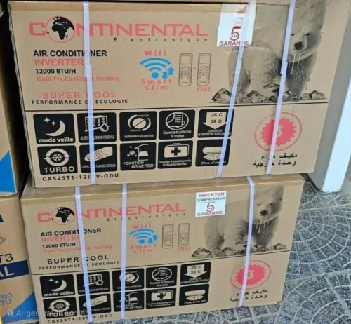 Climatiseur 12000Btu Inverter Continental