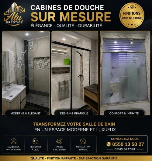 Cabines de douche