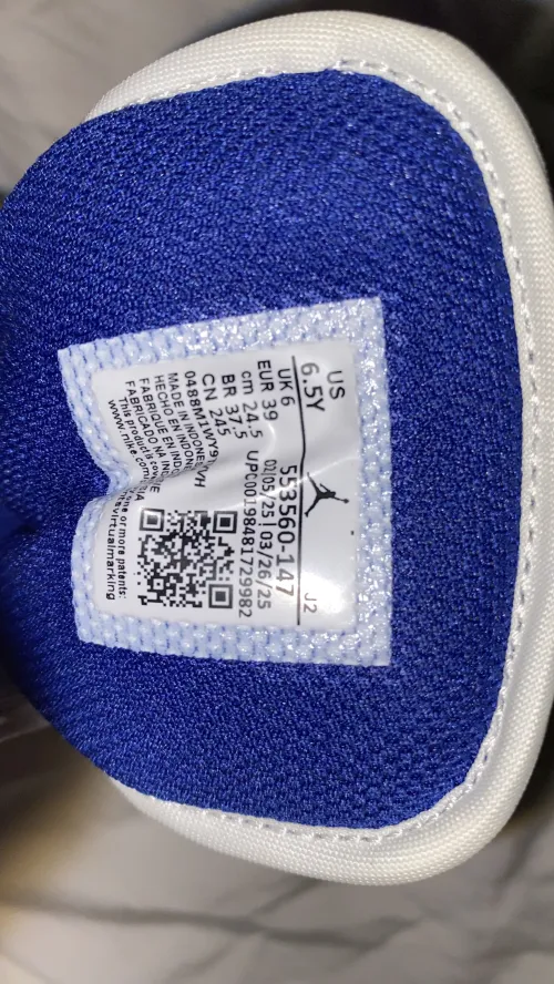 Jordan 1 Low Royal Toe - Pointure 39