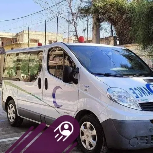 Ambulance Transport des malades سيارة إسعاف خاصة لنقل المرضى