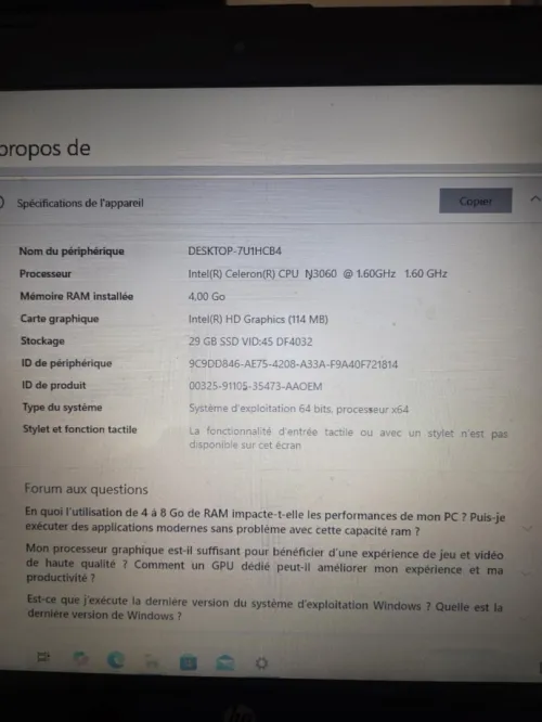 HP laptop 14