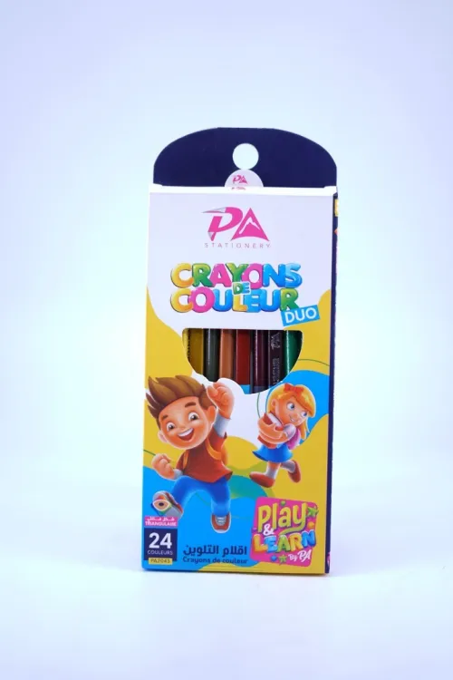 Crayon couleur (vent en gros)
