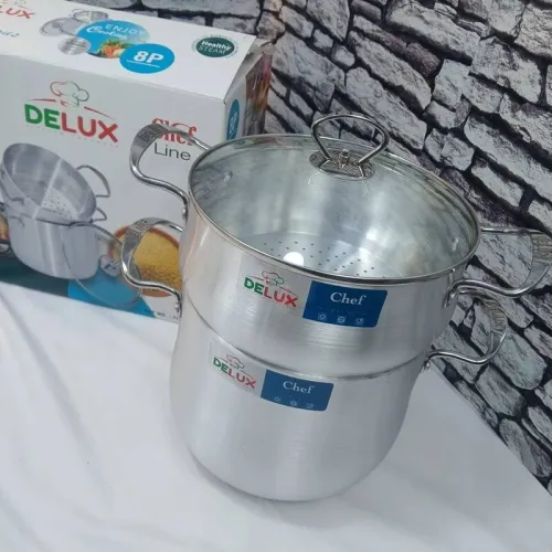 Couscousier Aluminuim 8 Litr Grond Chef 