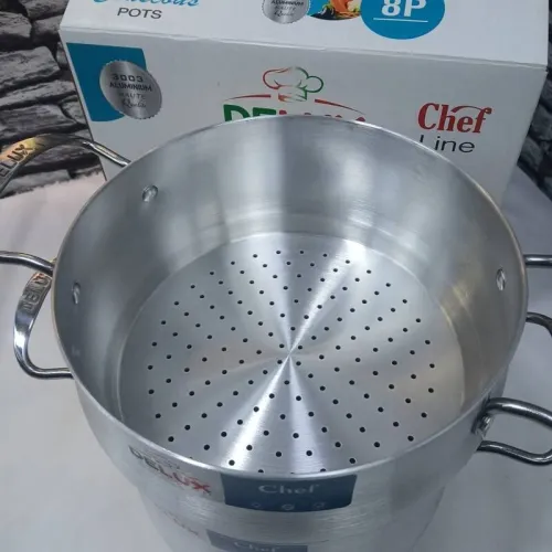Couscousier Aluminuim 8 Litr Grond Chef 