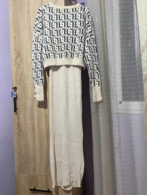 Robe beige 