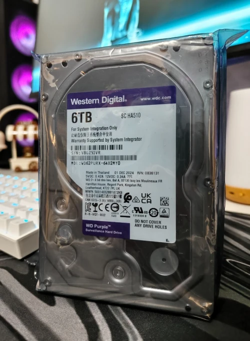 Disque Dur WD Purple 6TB