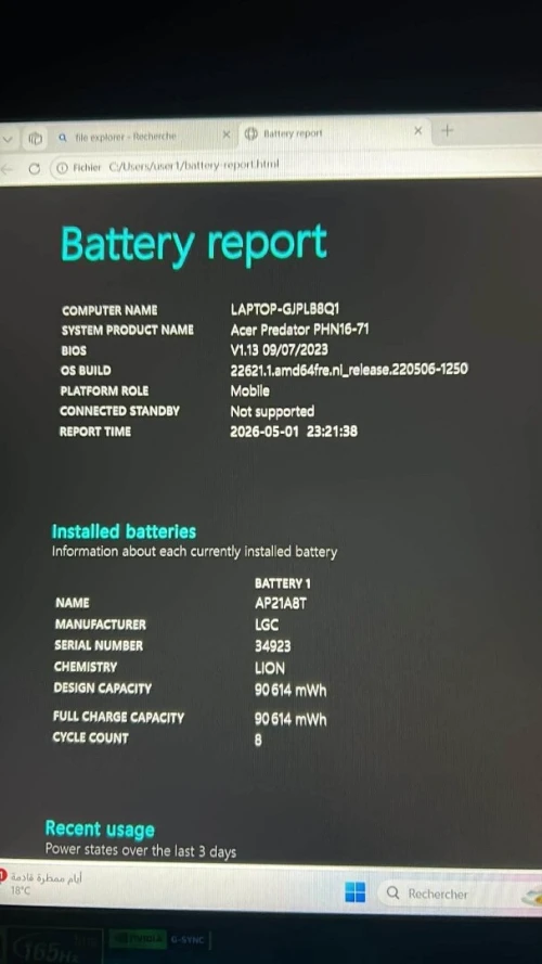 Acer predator helios neo 16
