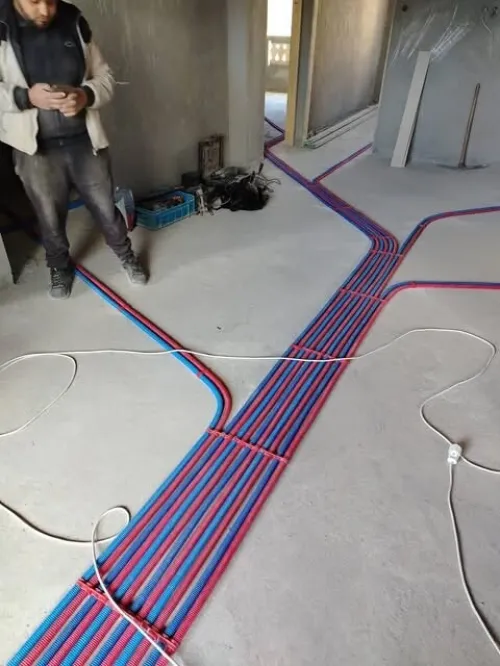 Installation chauffage central