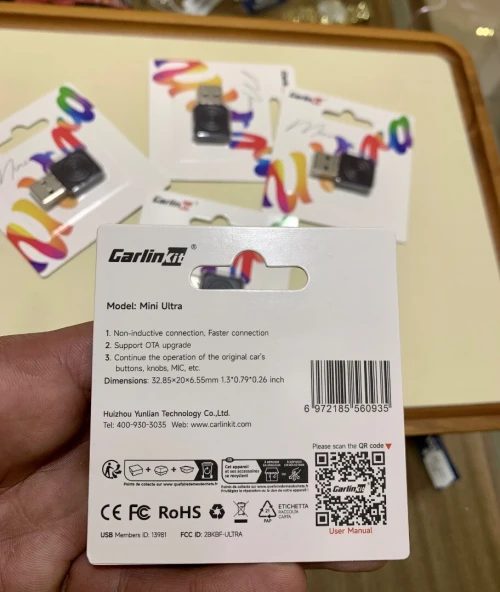 Carlinkit mini ultra (Carplay & Android Auto sans fil)