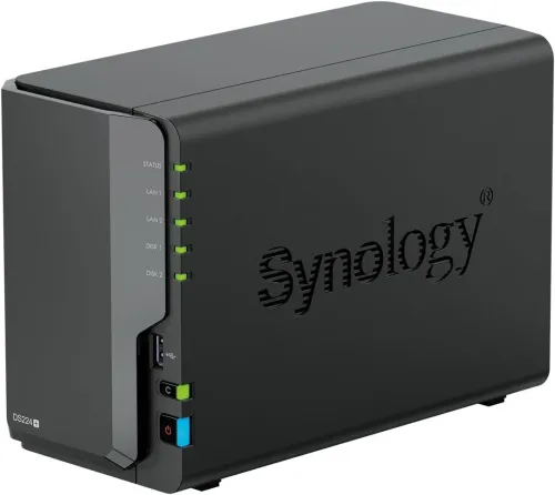 DS224+ Bt NAS 2 emp. 2.0/2.7 GHz 64b QuadCore 2Go 2 LAN GbE USB3.2