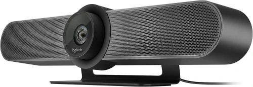 Logitech MeetUp + Expansion Mic HD Video and Audio Conferencing System for Small Meeting Rooms - Black