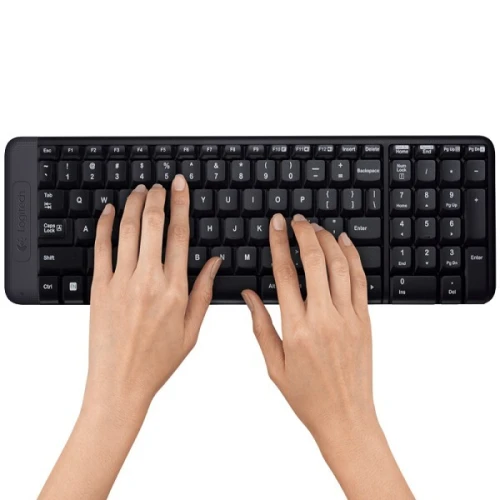 Logitech MK220 Combo Clavier et Souris sans Fil