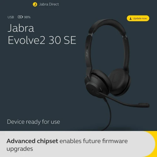 Jabra Evolve2 30 SE Micro-casque filaire