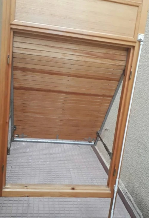 Fabrication des volets roulant en bois