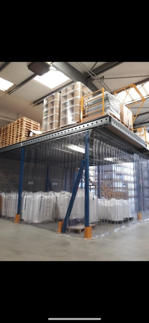 Rideau lanière PVC souple 
