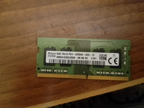 ram 8gb ddr4 3200Mhz