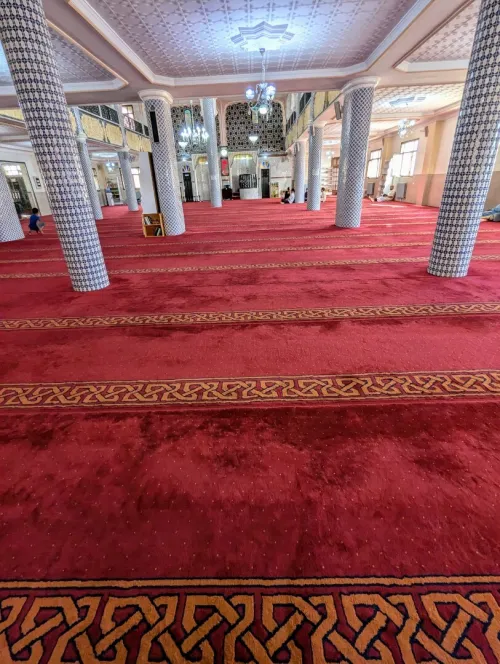 غسيل و تنظيف سجاد المساجد nettoyage tapis mosquée
