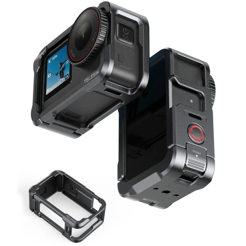 Cage Caméra Action TELESIN METAL CAGE Pour DJI ACTION 6 ( S6-FMS-35-TDJ )
