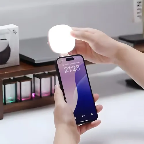 Torche LED Bi-Color Magnetique Avec Miroir K04 (2900K-7000K)