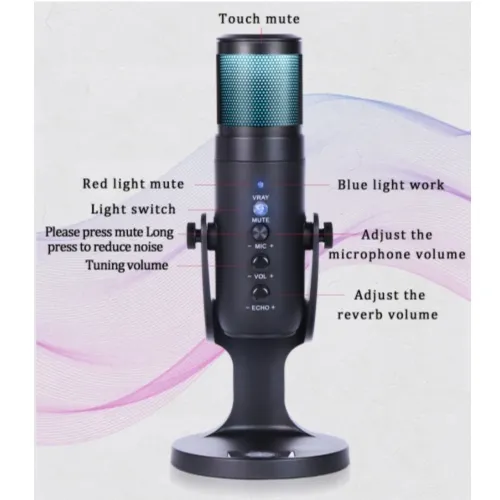 MICROPHONE USB JMARY MC-PW09