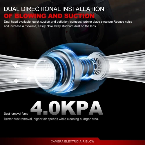 Souffleur Électrique Pour Caméra / Objectif LENSGO LYNCA BLOW-A ( 40W / 1500mAh )