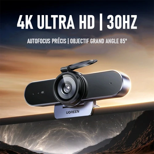 Webcam USB UGREEN CM827 ( 4K Ultra HD / 30Hz ) (55513)