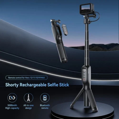 Accéssoires Gopro TELESIN SHORTY RECHARGEABLE SELFIE STICK (S1-CSS-01-TGP)