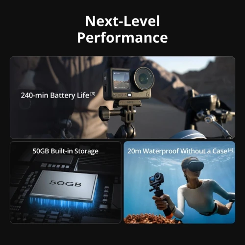 Caméra Action DJI OSMO ACTION 6 ADVENTURE COMBO