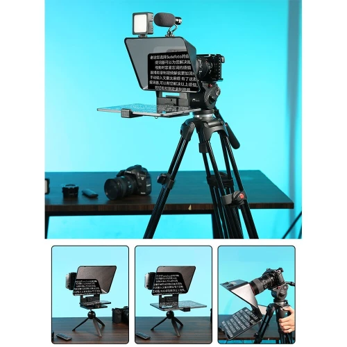 Téléprompter Professional SUTEFOTO KZ-TCQ (11 Pouce)