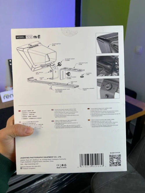 TÉLÉPROMPTEUR LENSGO TC12 12.9"