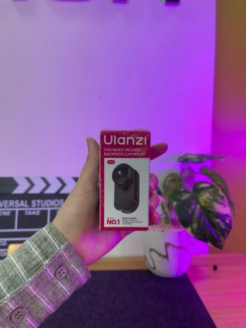 Quicke release ulanzi ck02 ball head backpack clip