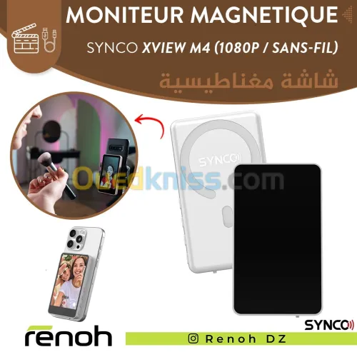 Moniteur Magnetique SYNCO XVIEW M4 ( 1080p / SansFil )