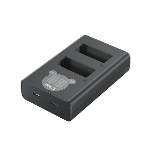Kit Chargeur Dual + 2x Batteries CAISI CS-LP E17
