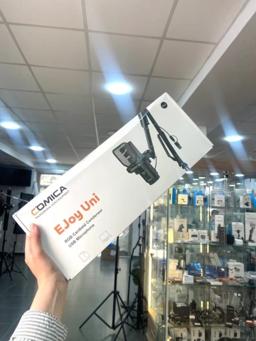MIC COMICA EJOY UNI AVEC BOOM ARM FILAIRE