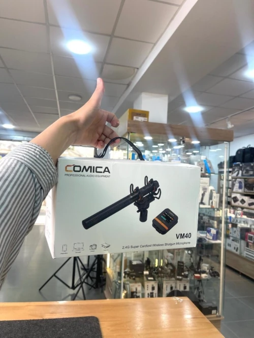 MICROPHONE COMICA SHOTGUN VM40