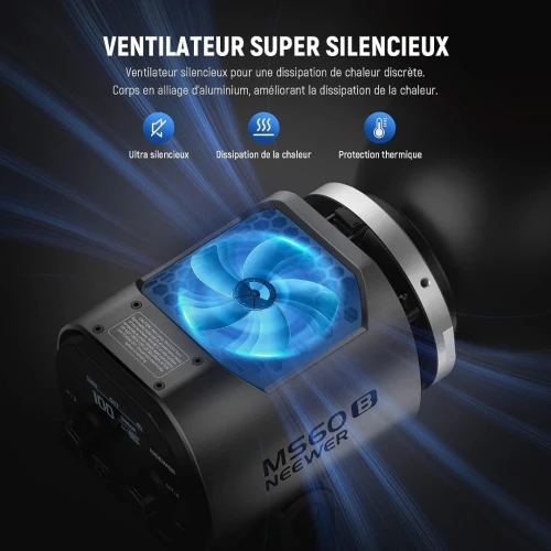 Lumiére Continue COB NEEWER MS60B (65W / Bi-Color)
