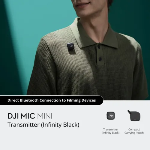 Microphone Sans-Fil DJI MIC MINI (SINGLE / BLUETOOTH)